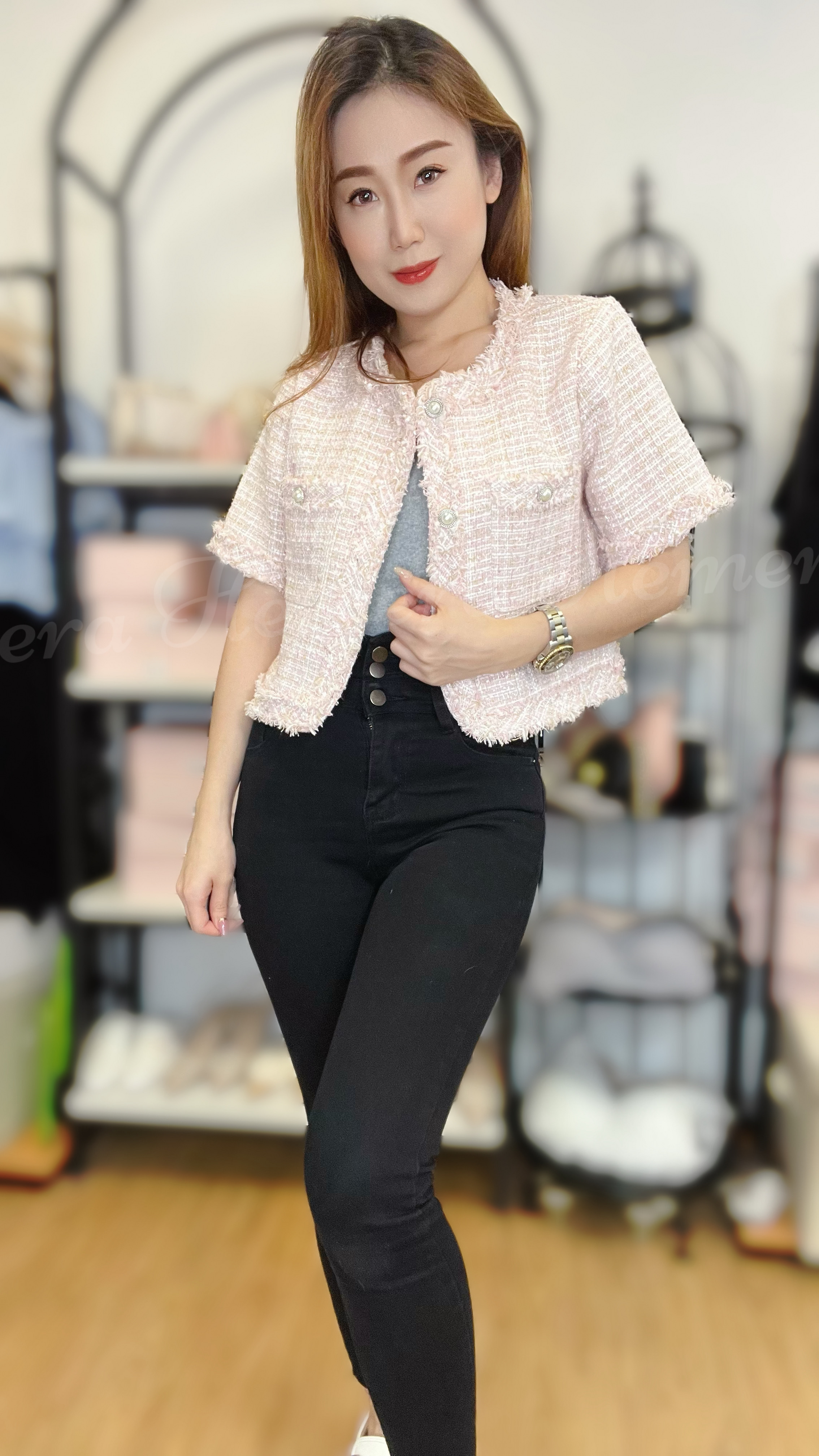 粉絲福利（不退不換）051202 Tweed Jacket