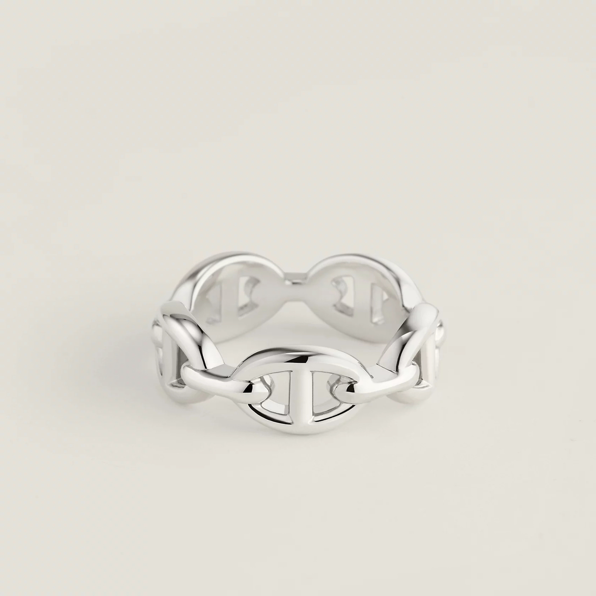 Hermès Chaine d'ancre Enchainee ring, small model