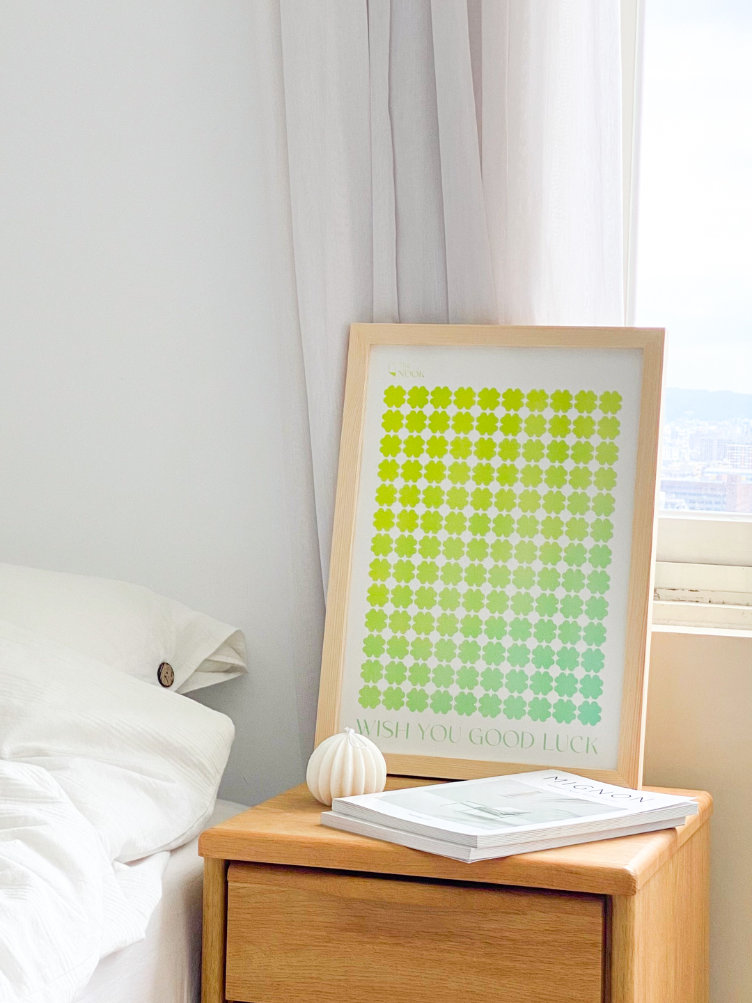 綠森漫步 孔版印刷海報