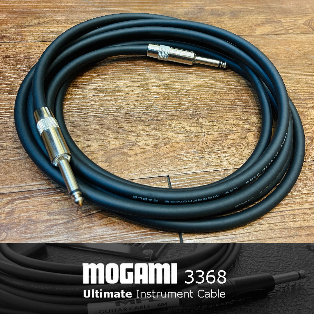 手工自製 日本 Mogami 3368 配 G&H TS-TS 高品質 樂器專用導線