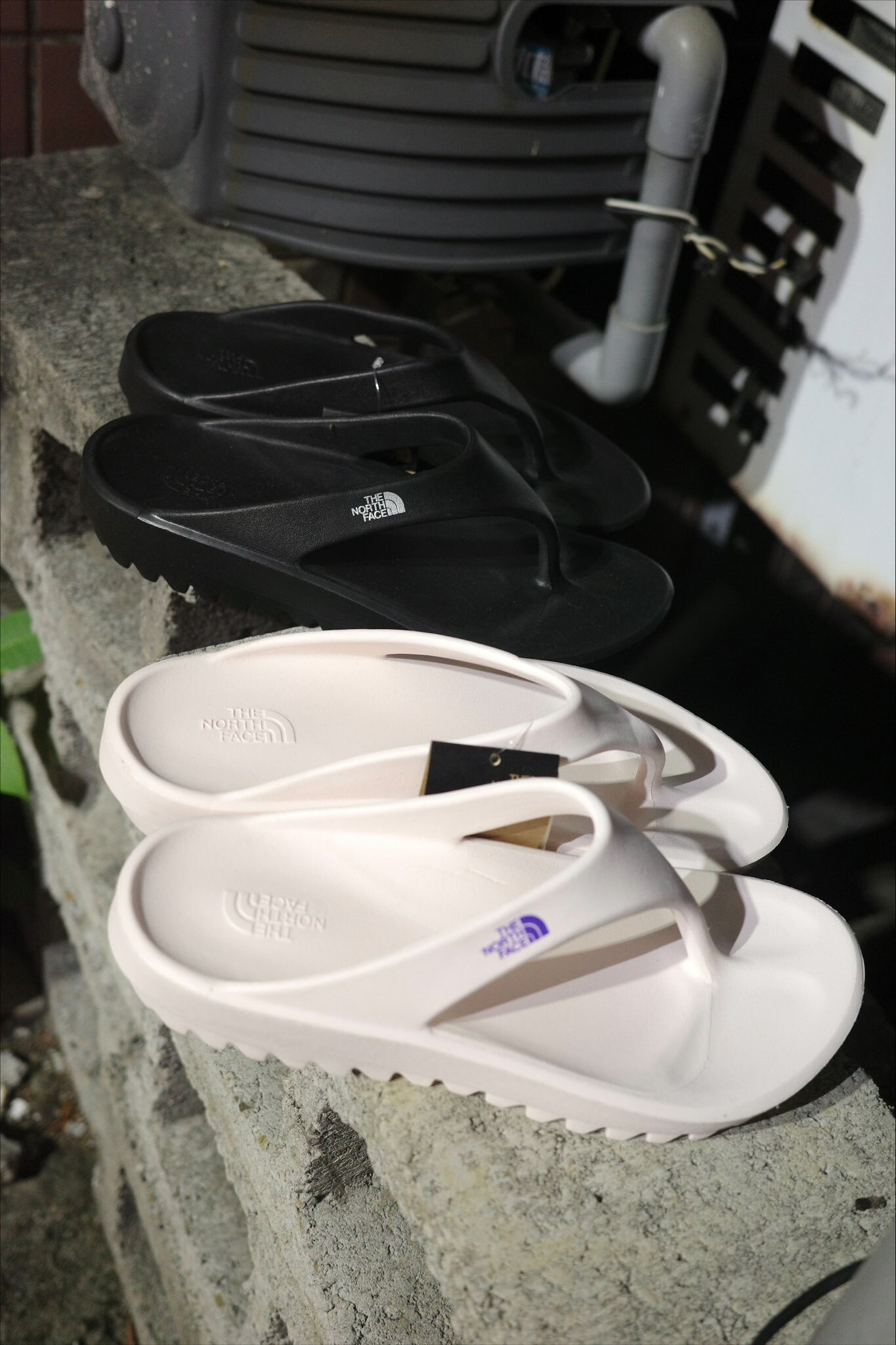 THE NORTH FACE 防水夾腳拖 黑白兩色 韓國限定