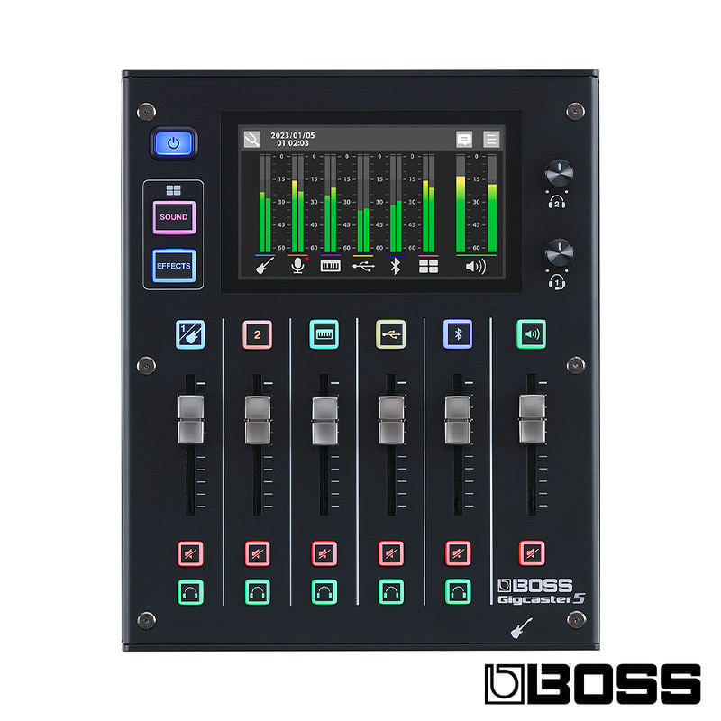 BOSS Gigcaster 5 GCS-5 吉他 貝斯 五軌 串流 混音器