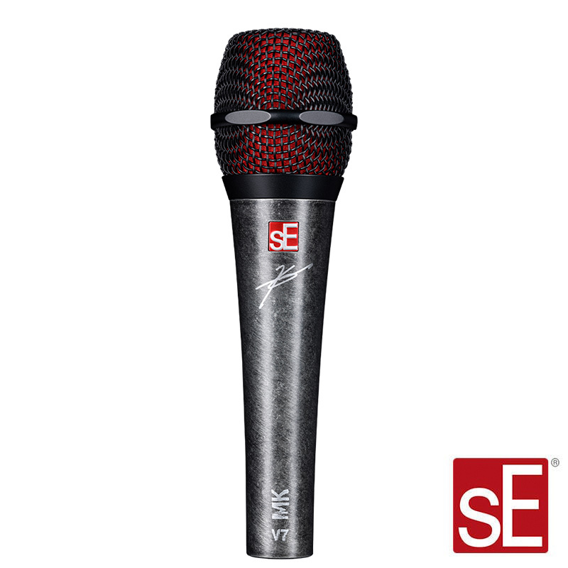 Myles Kennedy 簽名款 SE Electronics V7 MK 人聲用 動圈式 麥克風