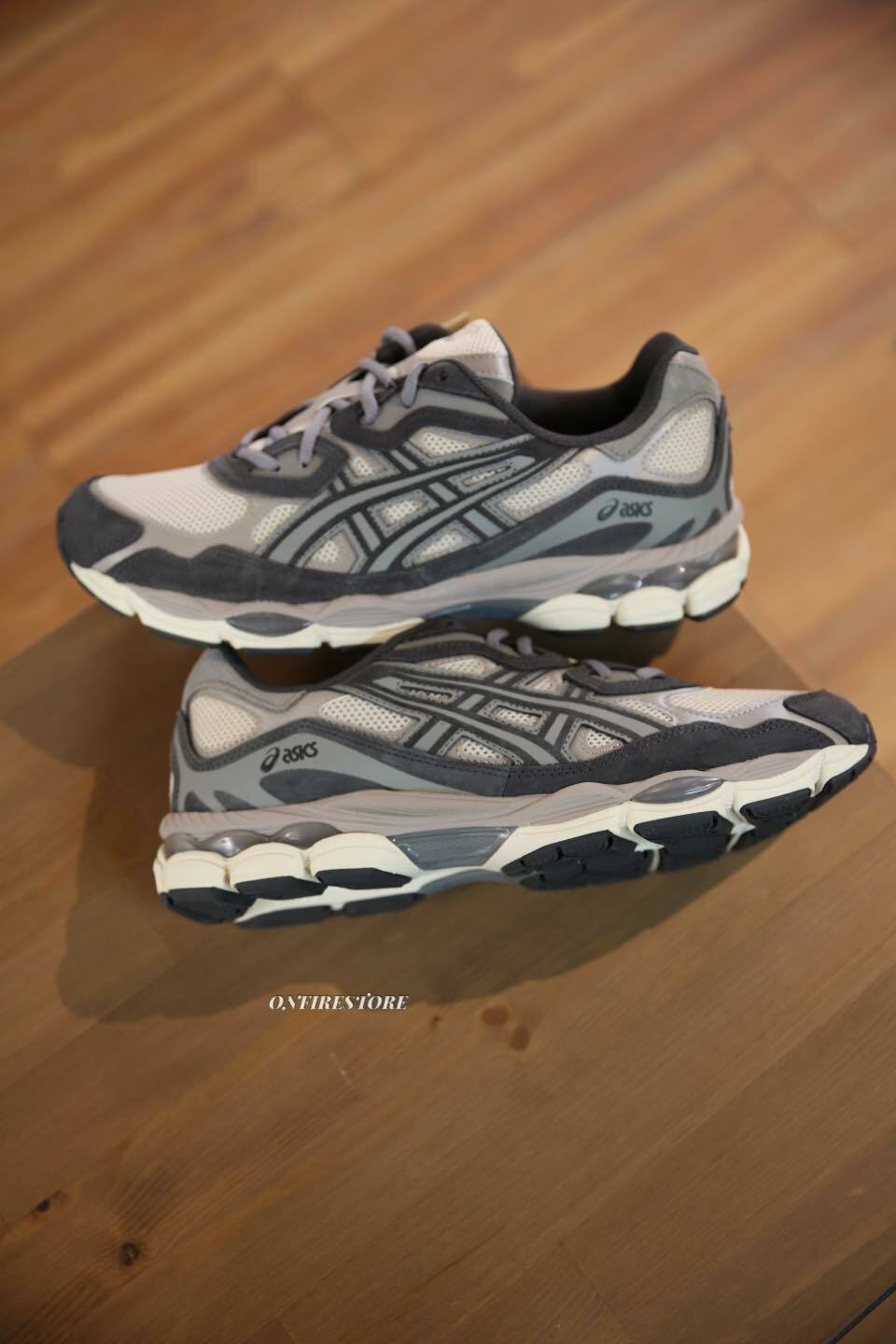 {現貨} Asics Gel-NYC 黑米灰