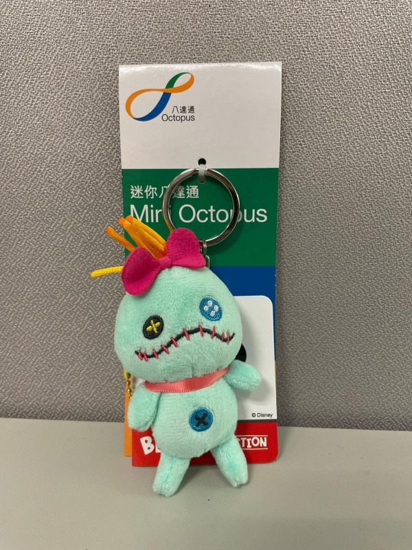 DIY 史迪仔及小金 Stitch & Scrump 迷你八達通