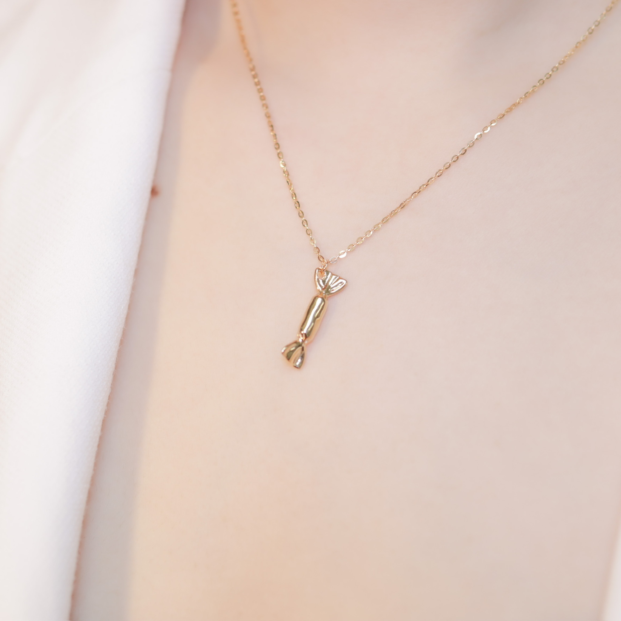 | 925銀丨像糖一樣的你項鍊（金 / 銀） | NE0193 |