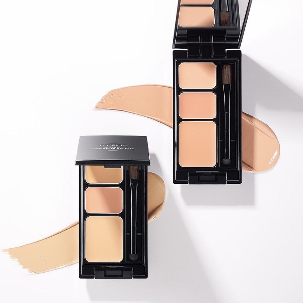 ETVOS Mineral Concealer Palette SPF36 PA +++ 礦物三色遮瑕盤