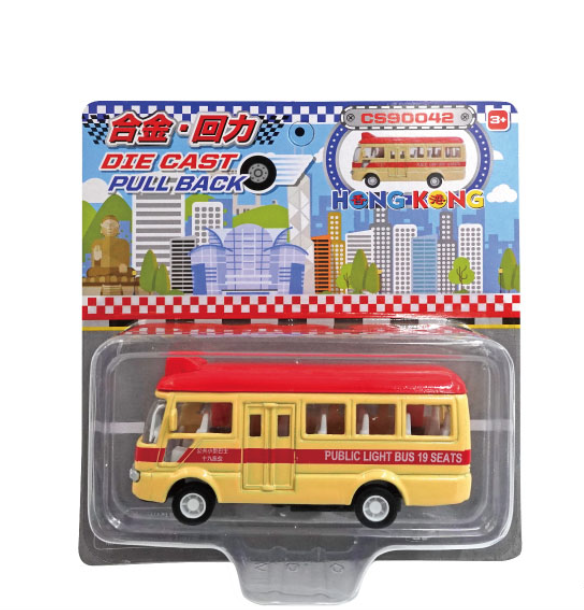 香港交通工具玩具-紅色小巴