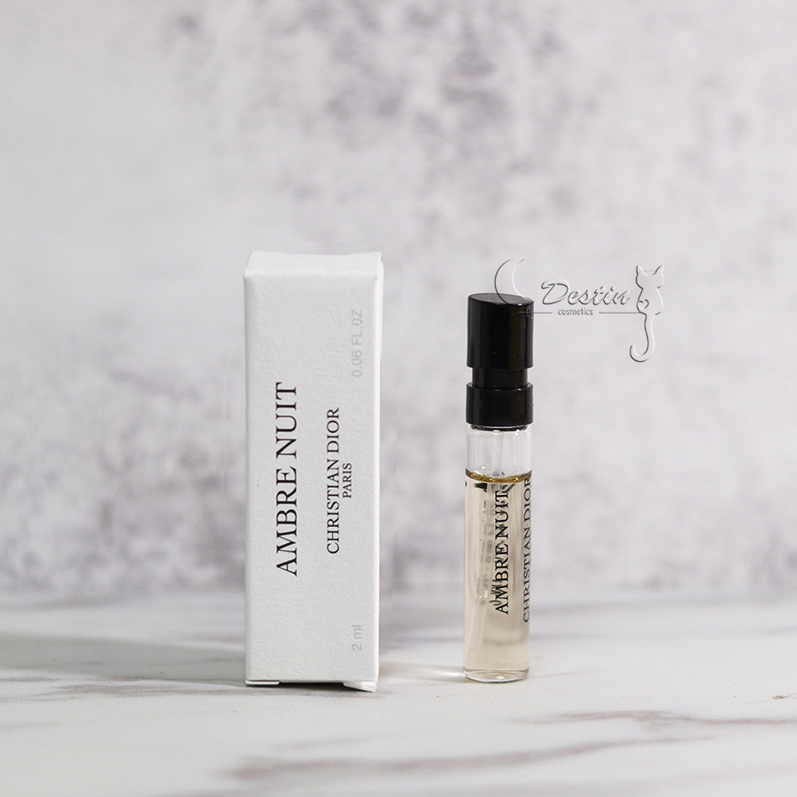 Christian Dior 迪奧香氛世家夜之琥珀Ambre Nuit 中性淡香精2mL