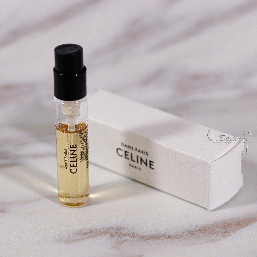 CELINE 高訂香水系列巴黎之境DANS PARI 淡香精2mL 可噴式試管香水全新