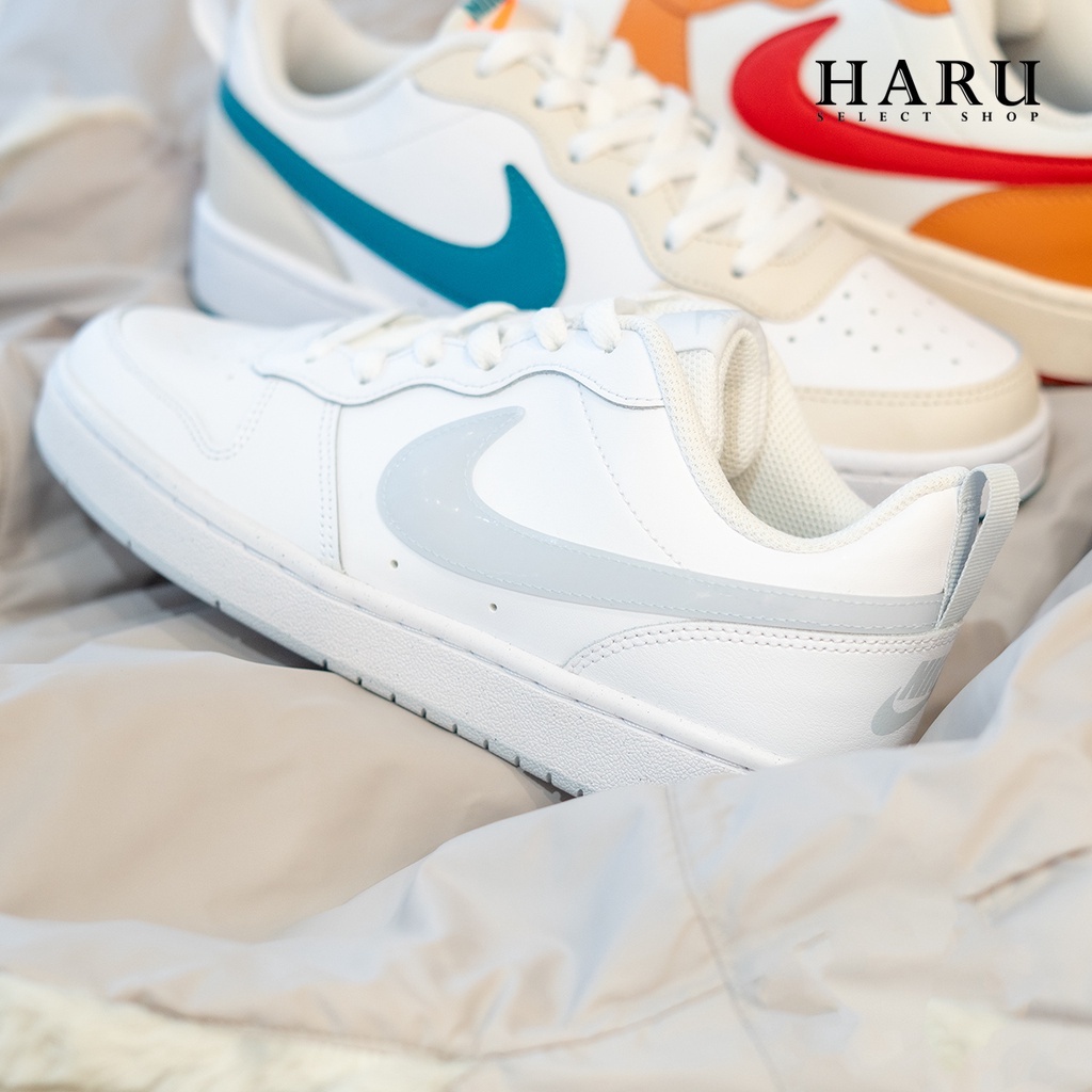 [HAru] NIKE COURT BOROUG小dunk 寶寶藍白橘全白白灰藍綠