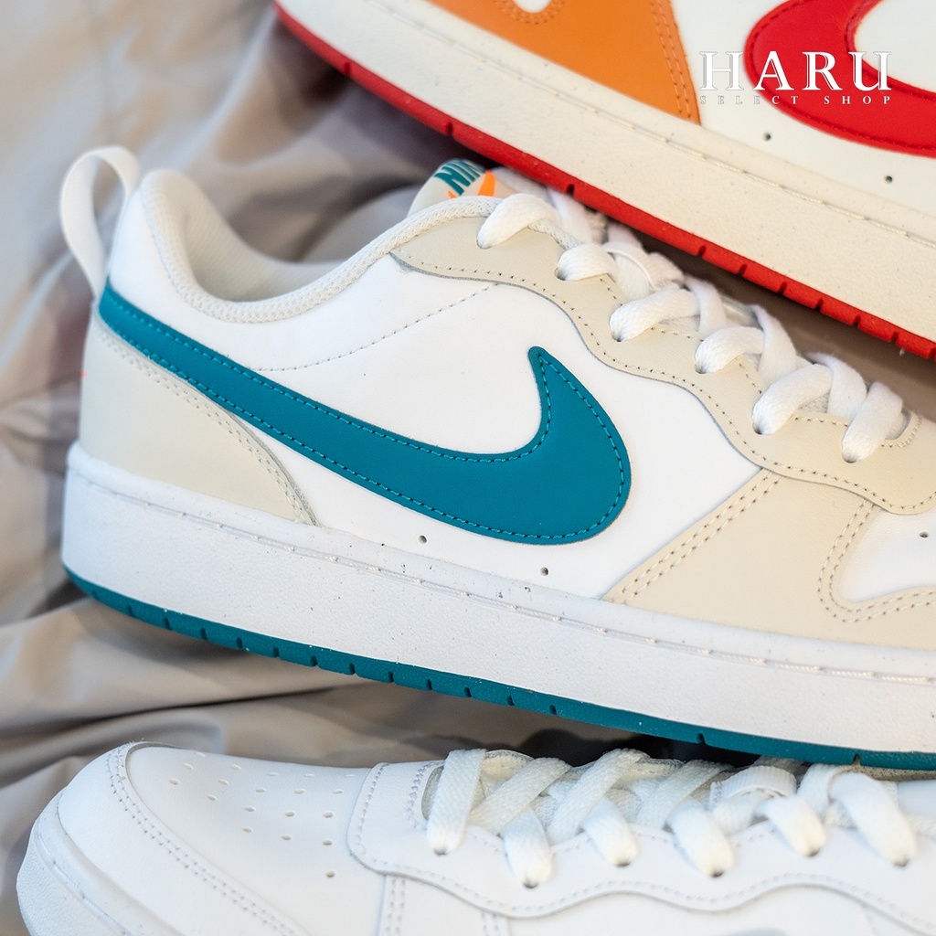 特價現貨 NIKE COURT BOROUG小dunk 寶寶藍 白橘 全白 白灰藍綠 BQ5448-017 BQ5448-118