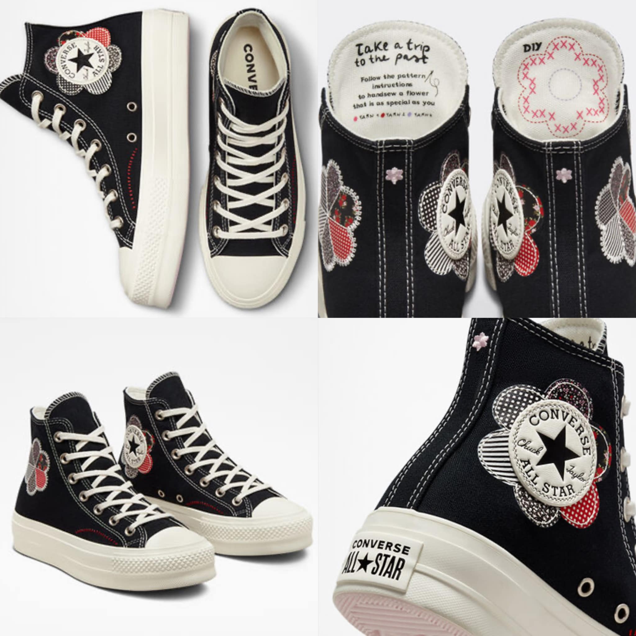 【預購】Converse Z20132 女裝厚底高筒波鞋 (黑色)