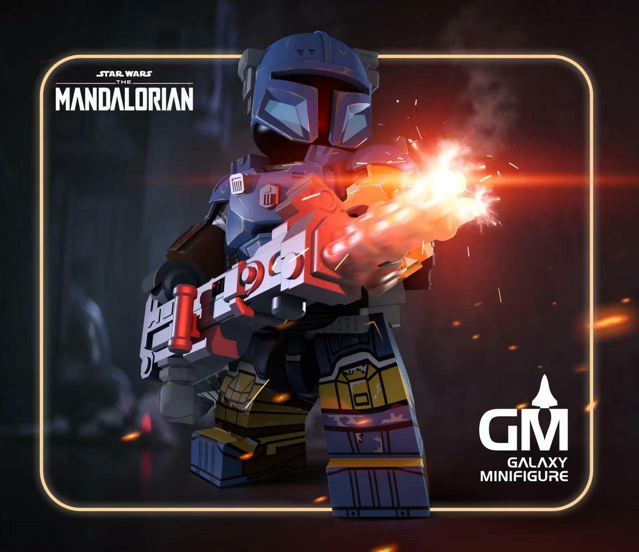 [JIN Custom x Galaxy] [In Stock] Star Wars - Paz Vizsla [PADprinted]