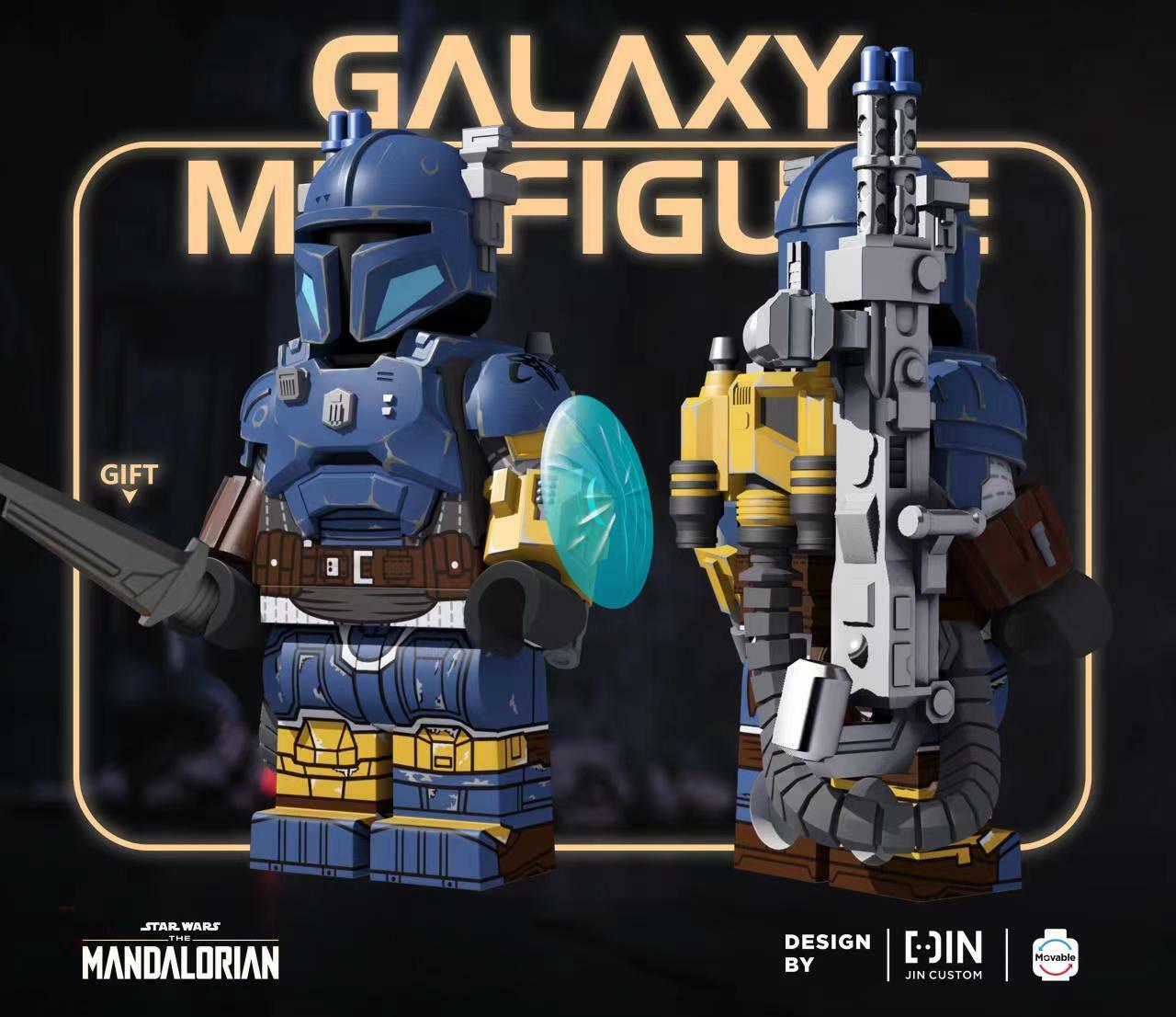 [JIN Custom x Galaxy] [In Stock] Star Wars - Paz Vizsla [PADprinted]