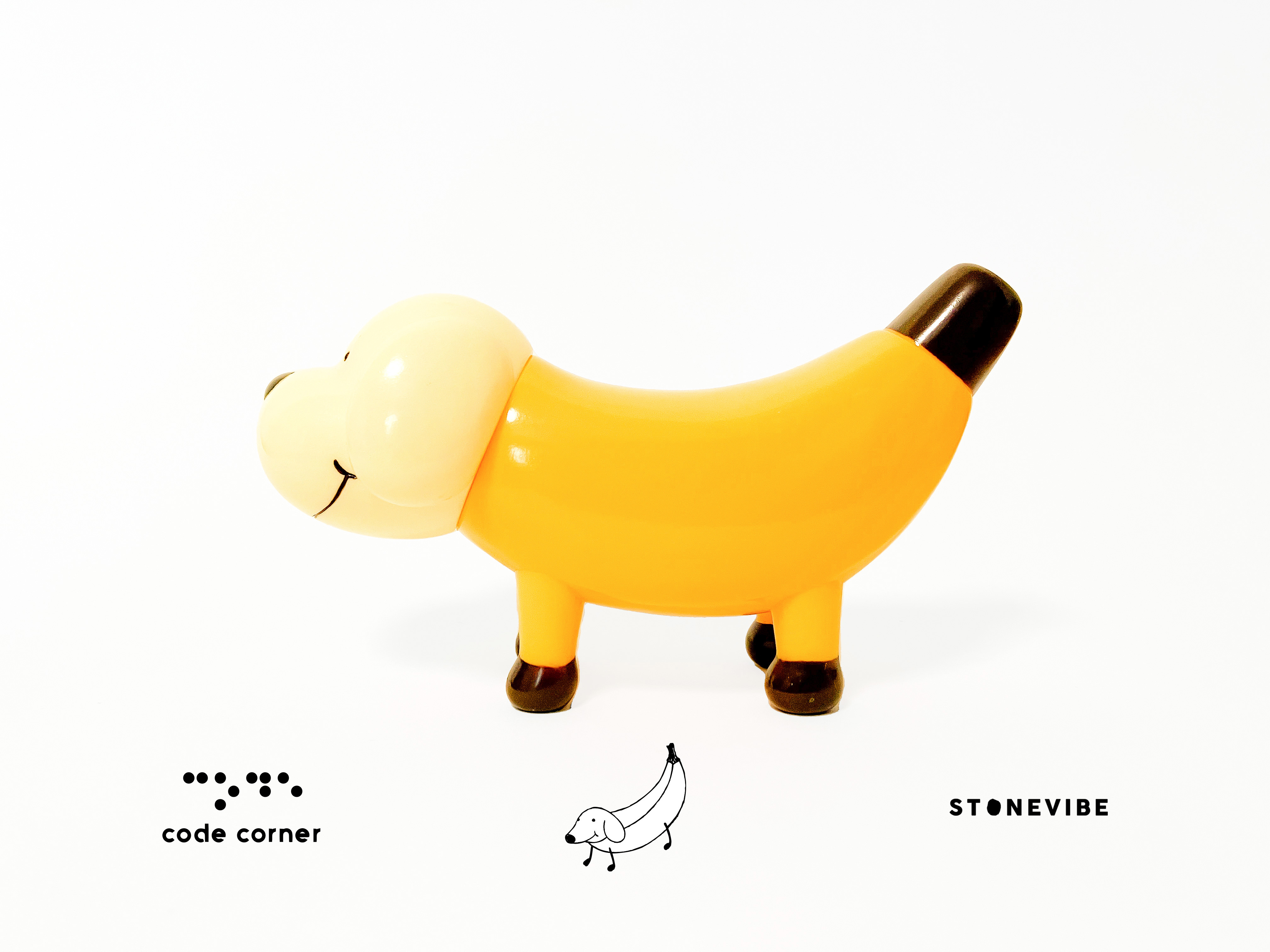 BANANA DOG - YELLOW BOY