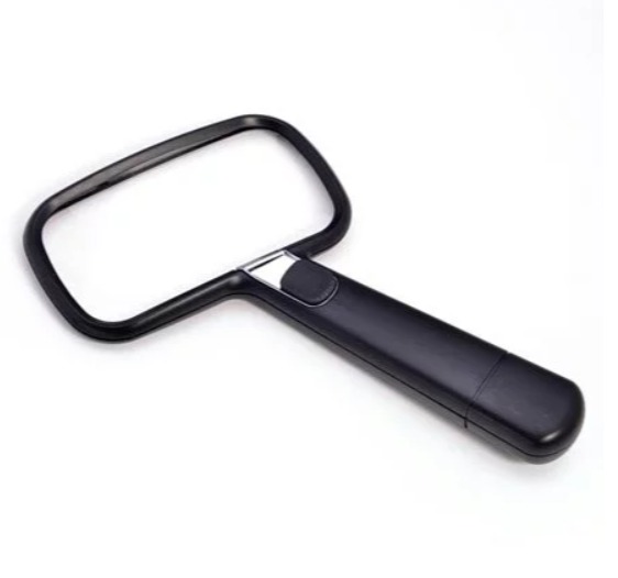 【L'elan 】手持式附LED燈放大鏡