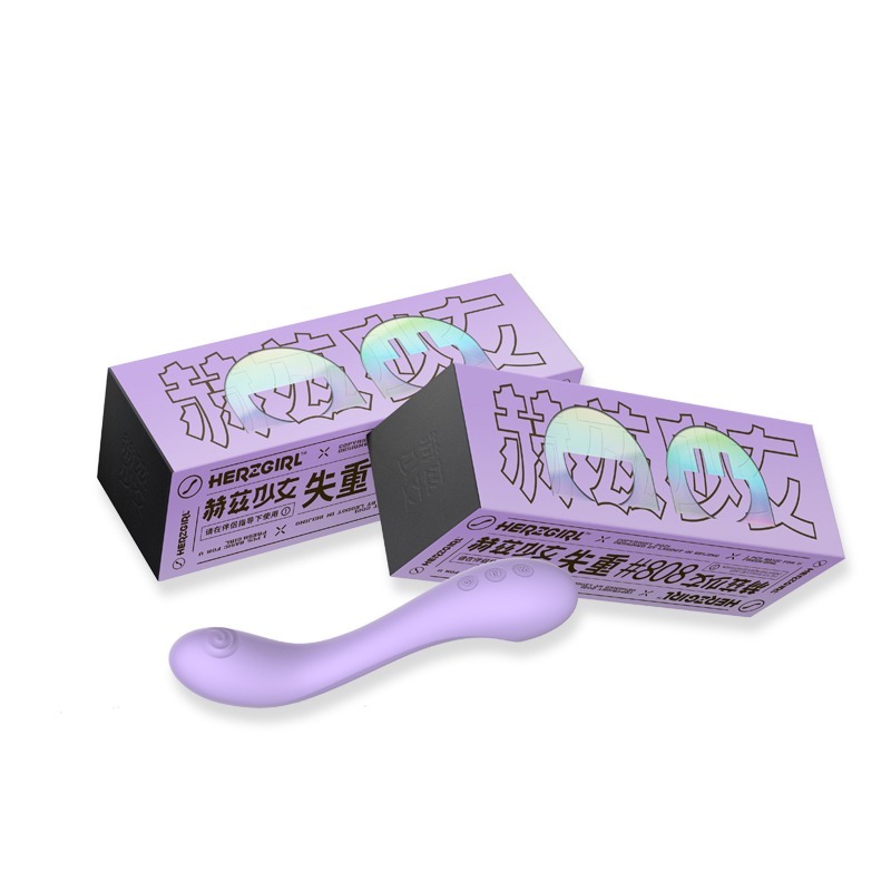 赫茲少女 失重#808 拍打G點震動棒 星塵紫