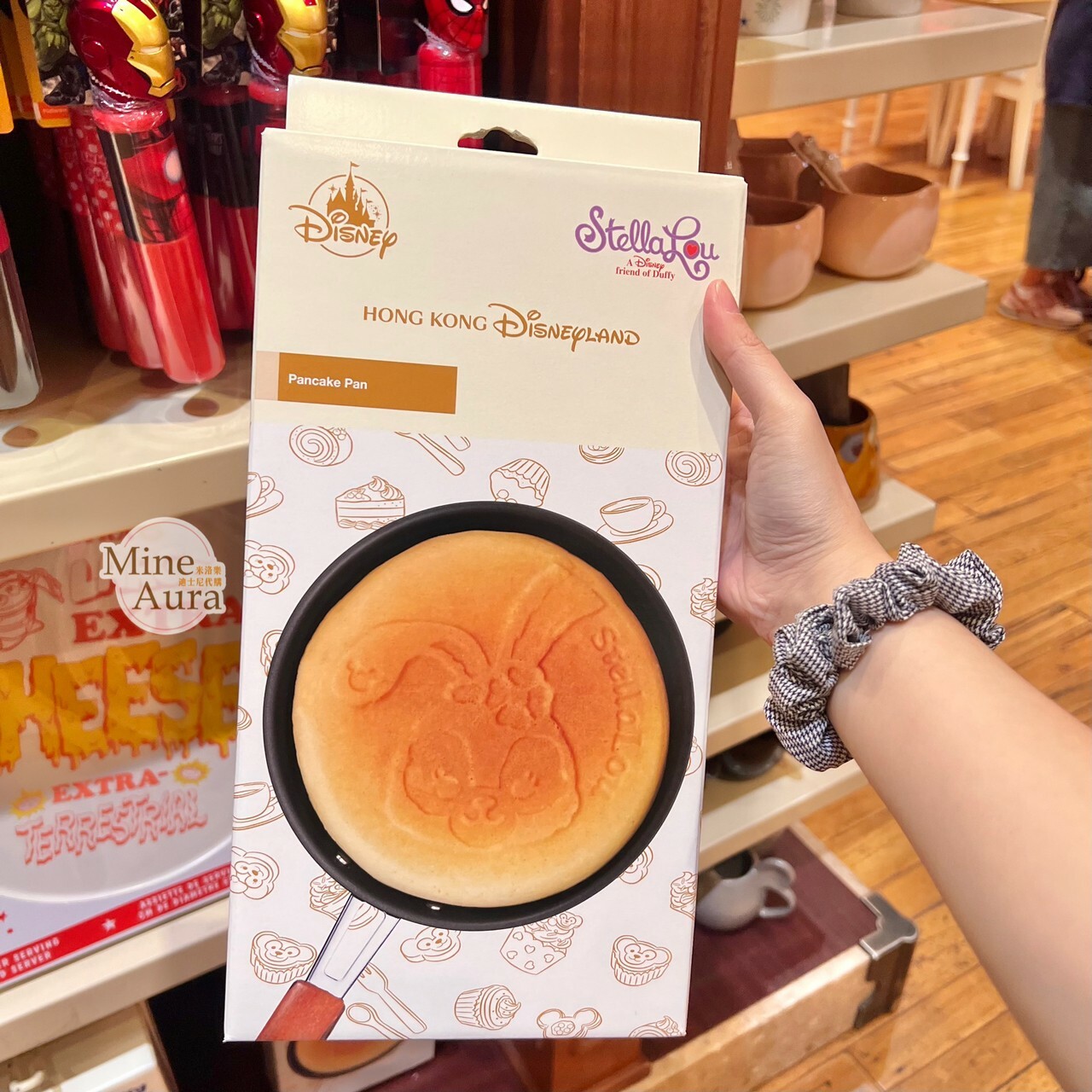 (現貨) 日本製 史黛拉露 星黛露 StellaLou 大頭造型 鬆餅 煎鍋 廚房用品 -香港迪士尼樂園