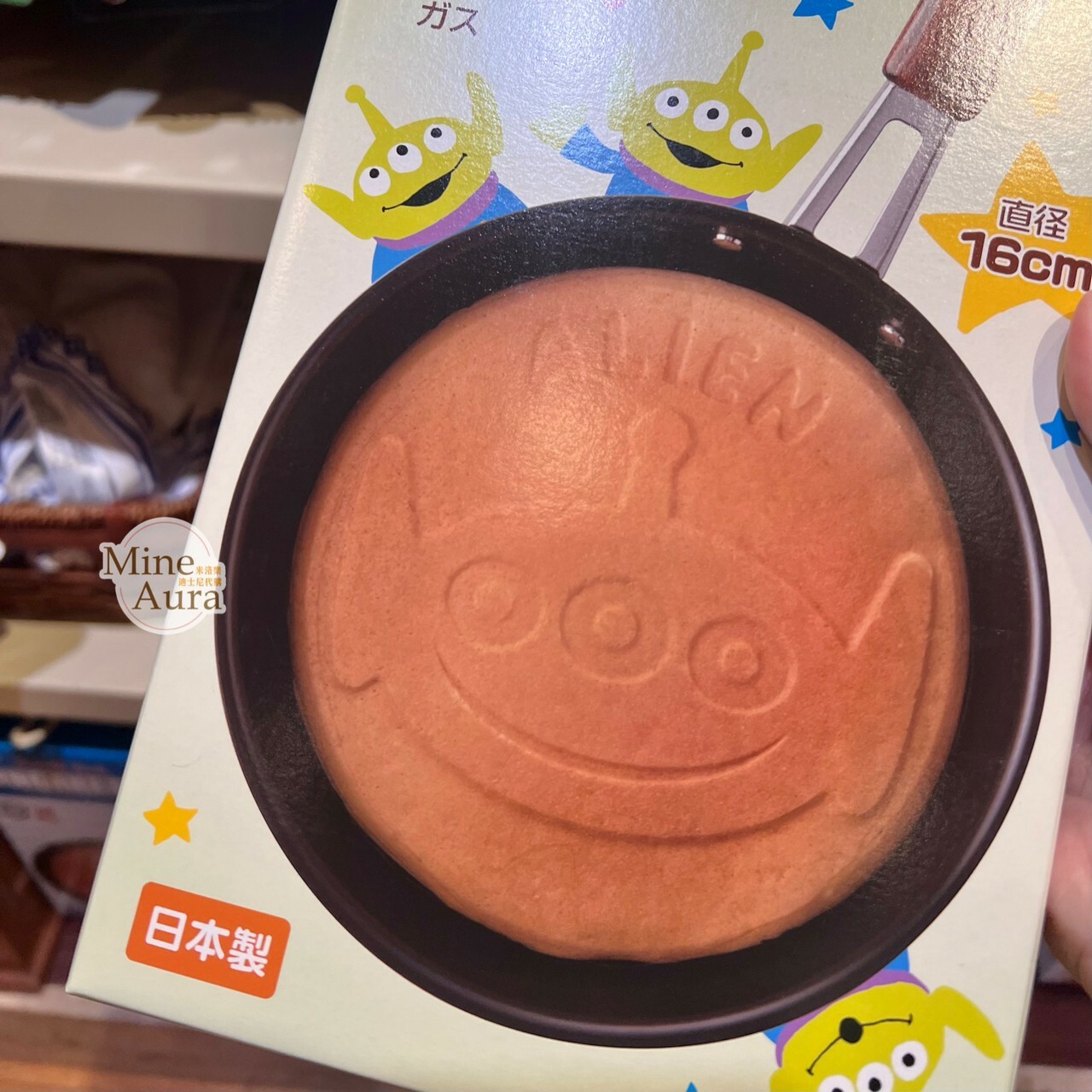 日本製 三眼怪 Alien 大頭造型 鬆餅 煎鍋 廚房用品 玩具總動員 Toy Story -香港迪士尼樂園