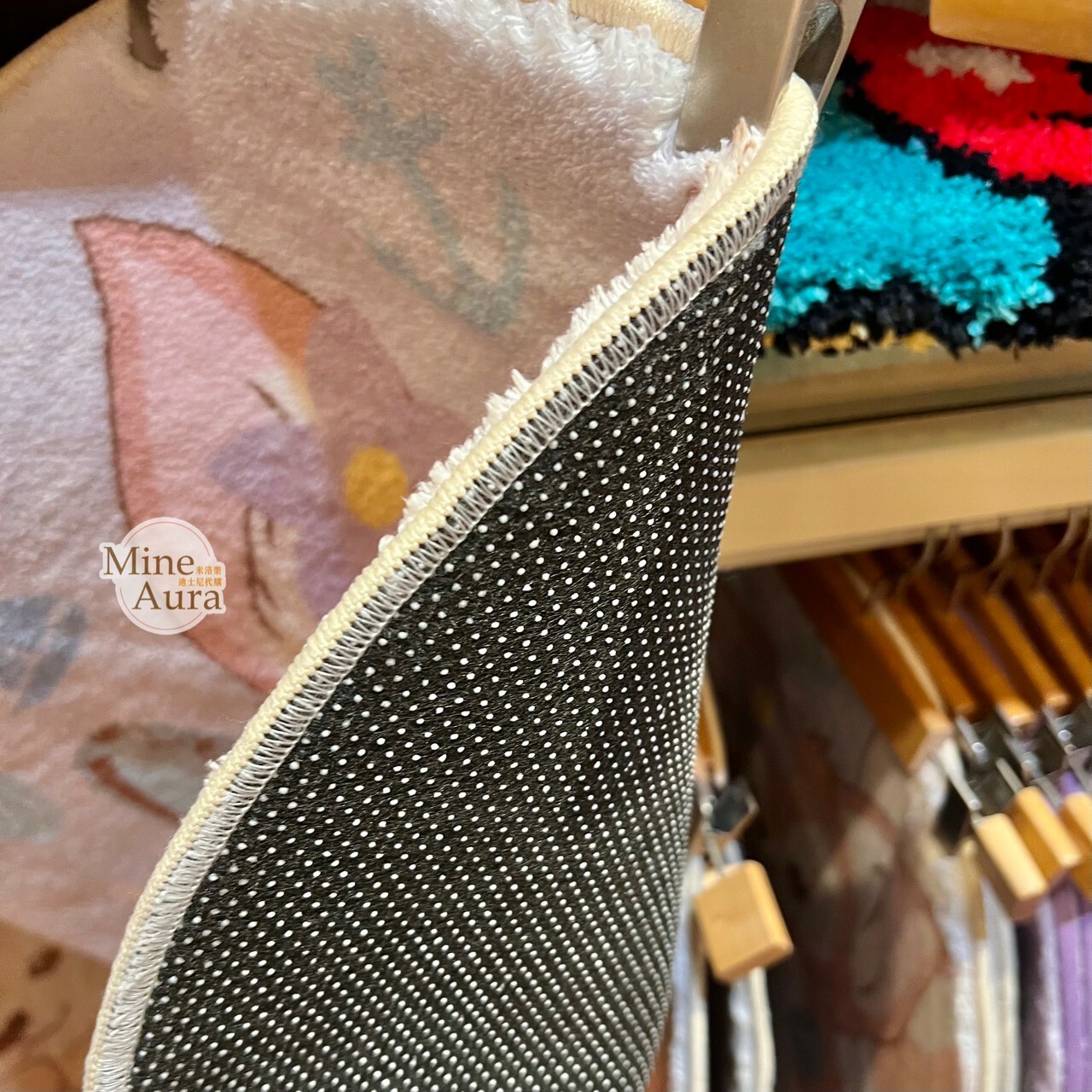 玲娜貝兒 LinaBell 圖案 圓形 地墊 -香港迪士尼樂園