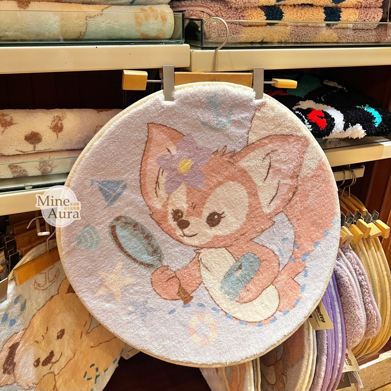 玲娜貝兒 LinaBell 圖案 圓形 地墊 -香港迪士尼樂園