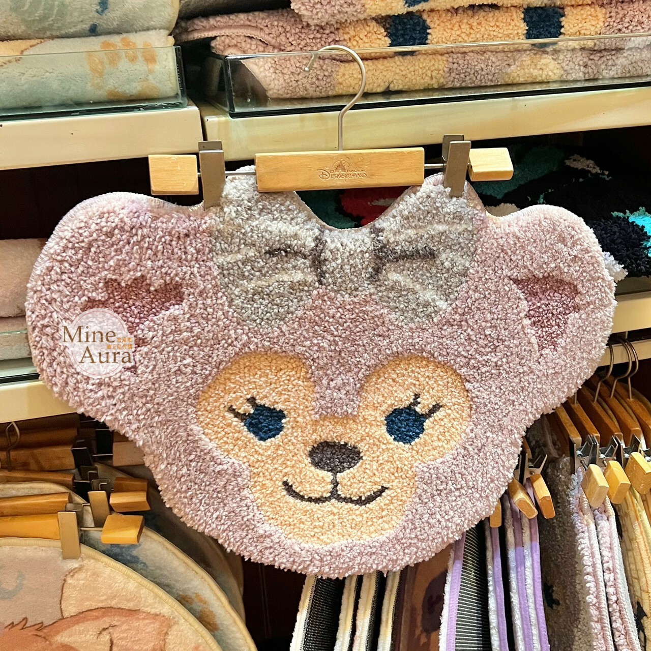 (現貨) 雪莉玫 ShellieMay 大頭 造型 地墊 -香港迪士尼樂園