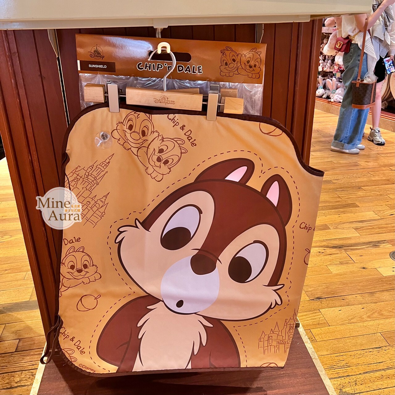 奇奇蒂蒂 Chip 'n Dale 前擋+側擋遮陽板組 汽車用品 -香港迪士尼樂園