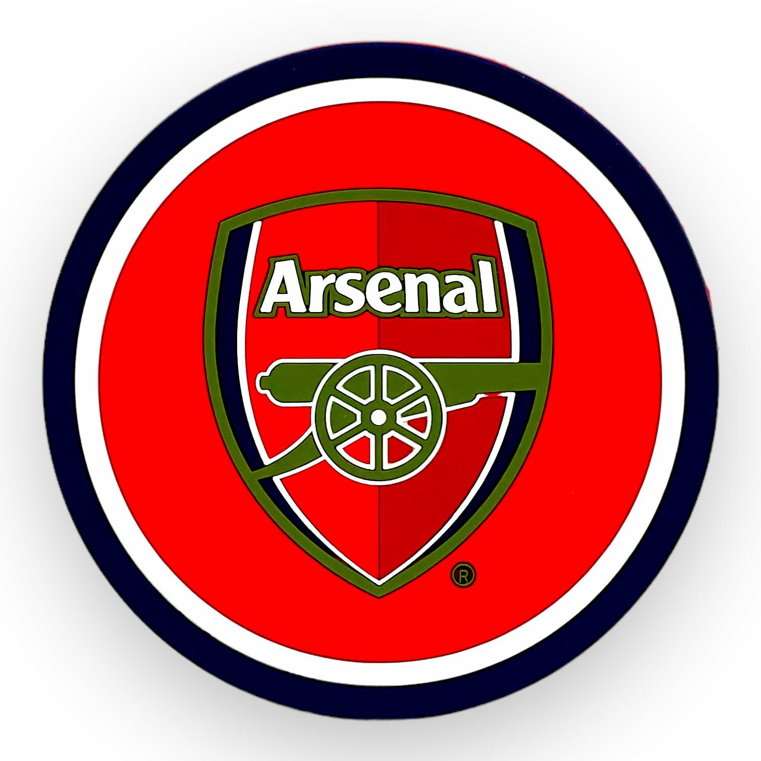 阿仙奴會徽杯墊孖裝