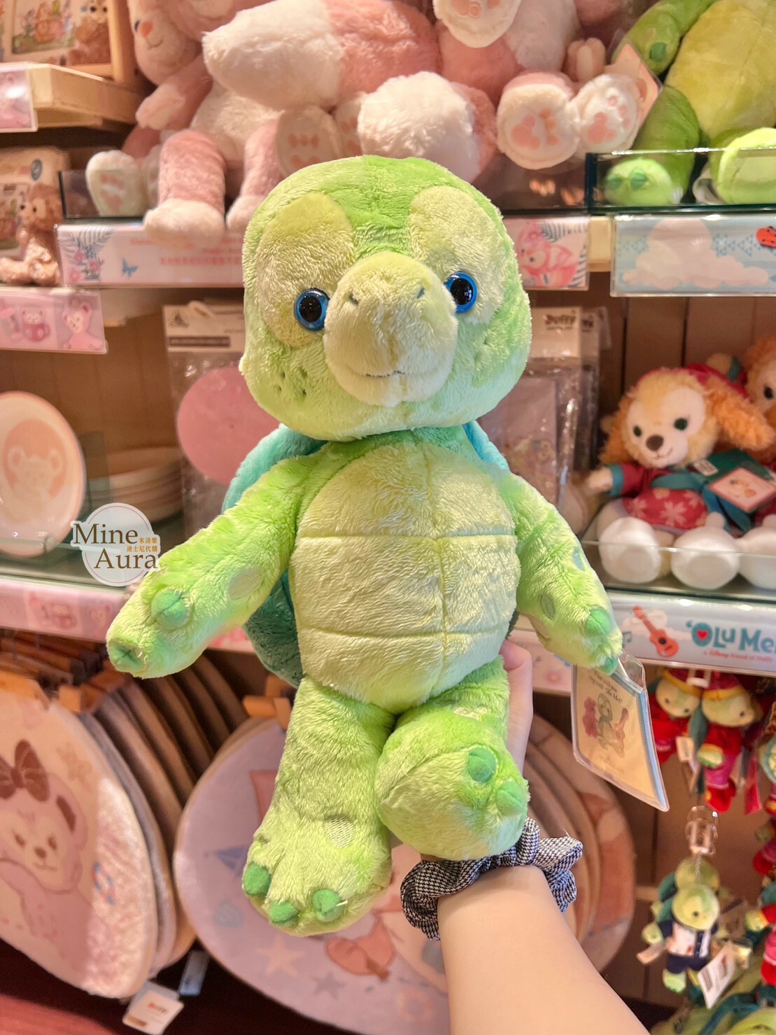奧樂米拉 海龜 OluMel S號 娃娃 玩偶 -香港迪士尼樂園