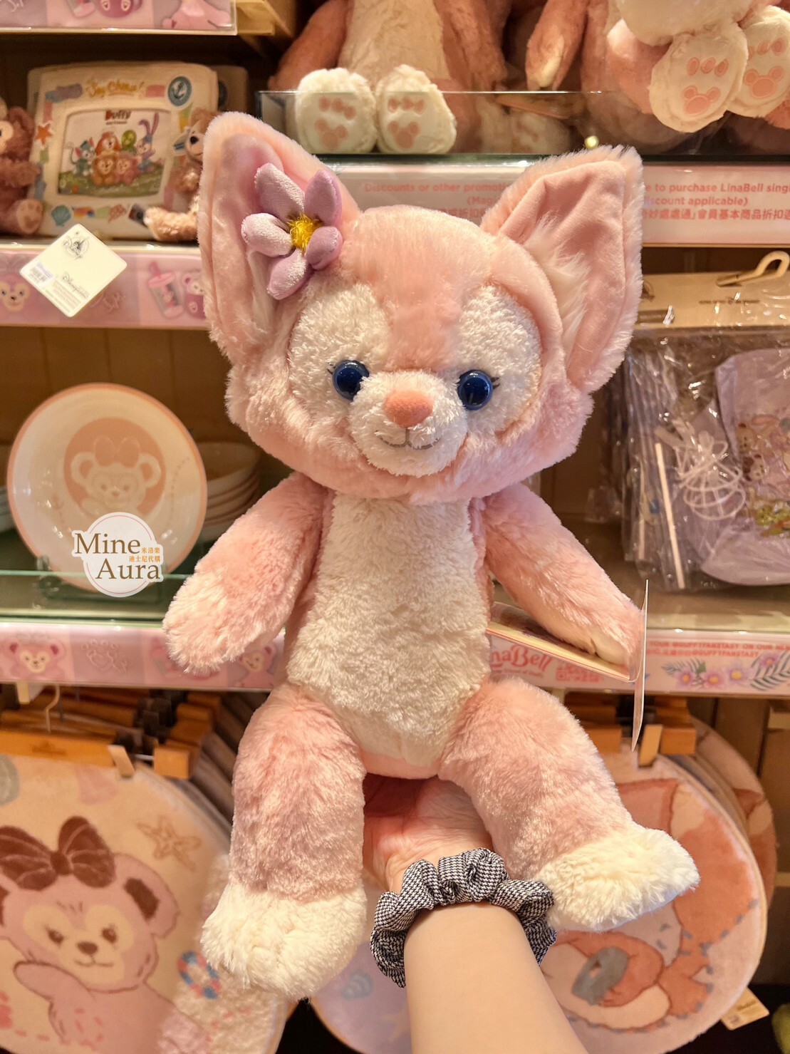 玲娜貝兒 Lina bell S號 娃娃 玩偶 -香港迪士尼樂園