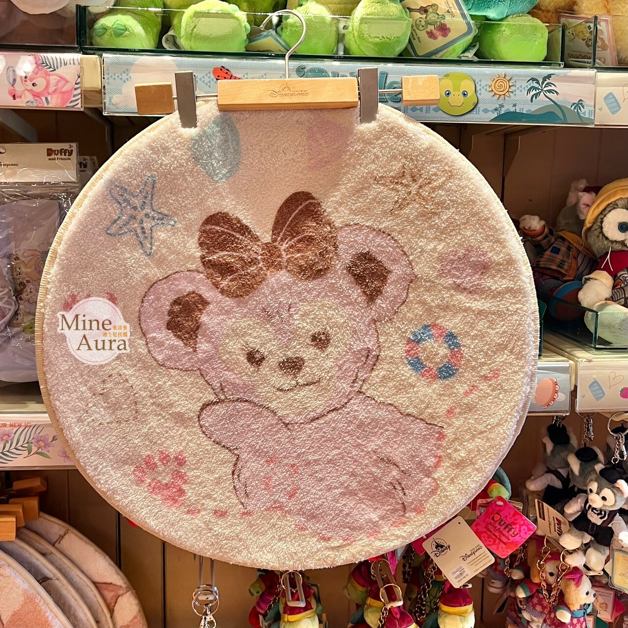 (現貨) 雪莉玫 ShellieMay 圖案 圓形 地墊 -香港迪士尼樂園
