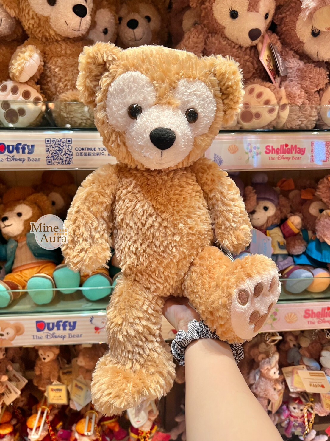 達菲 Duffy S號 娃娃 玩偶 -香港迪士尼樂園