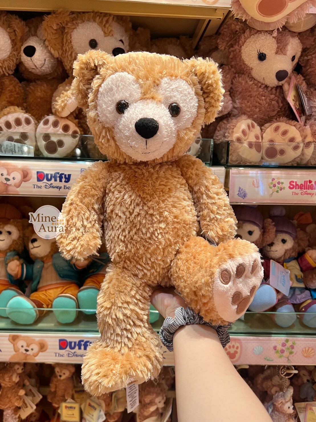 達菲 Duffy S號 娃娃 玩偶 -香港迪士尼樂園