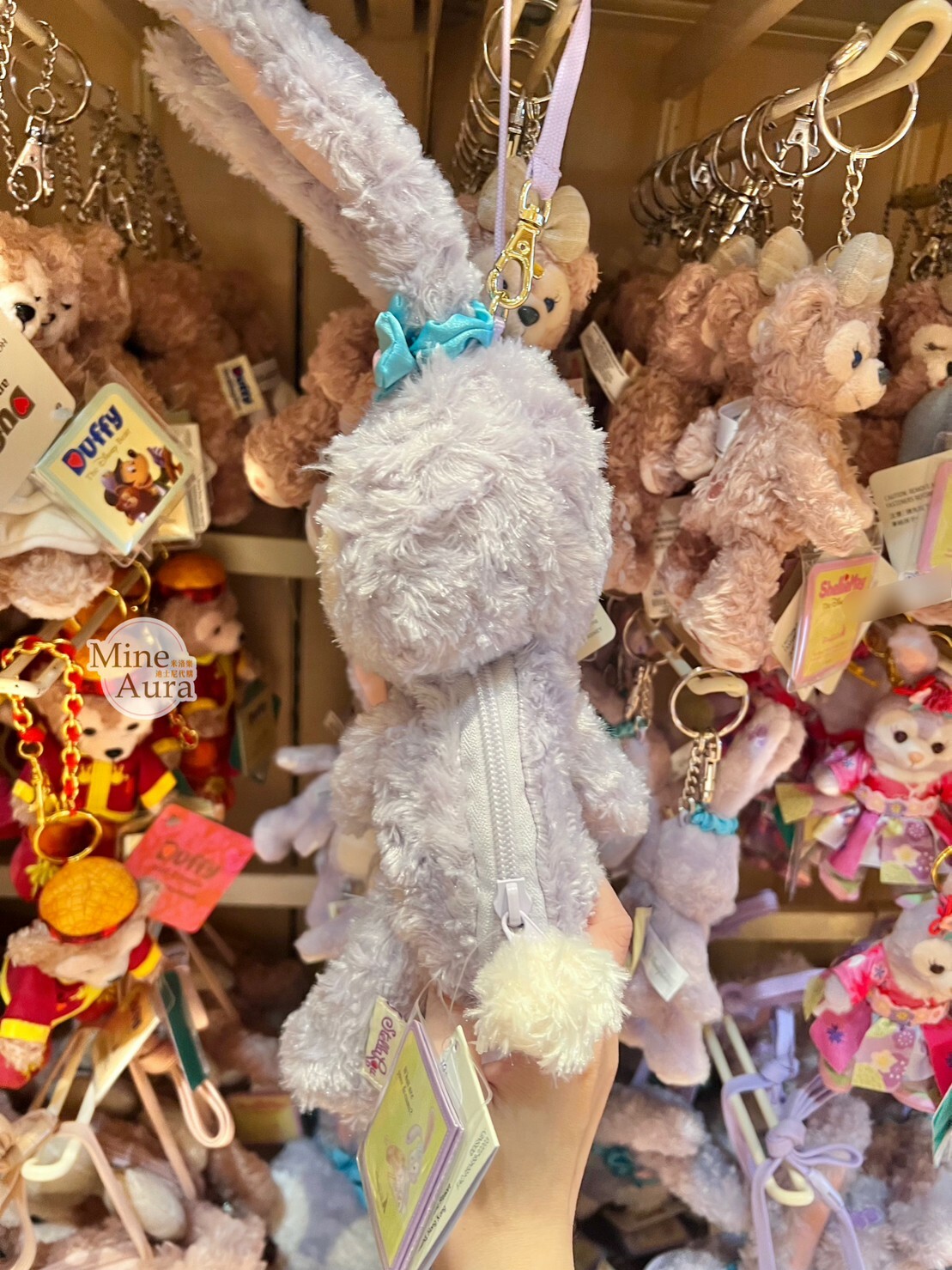 史黛拉露 星黛露 StellaLou 絨毛 娃娃 造型 側掛包 -香港迪士尼樂園