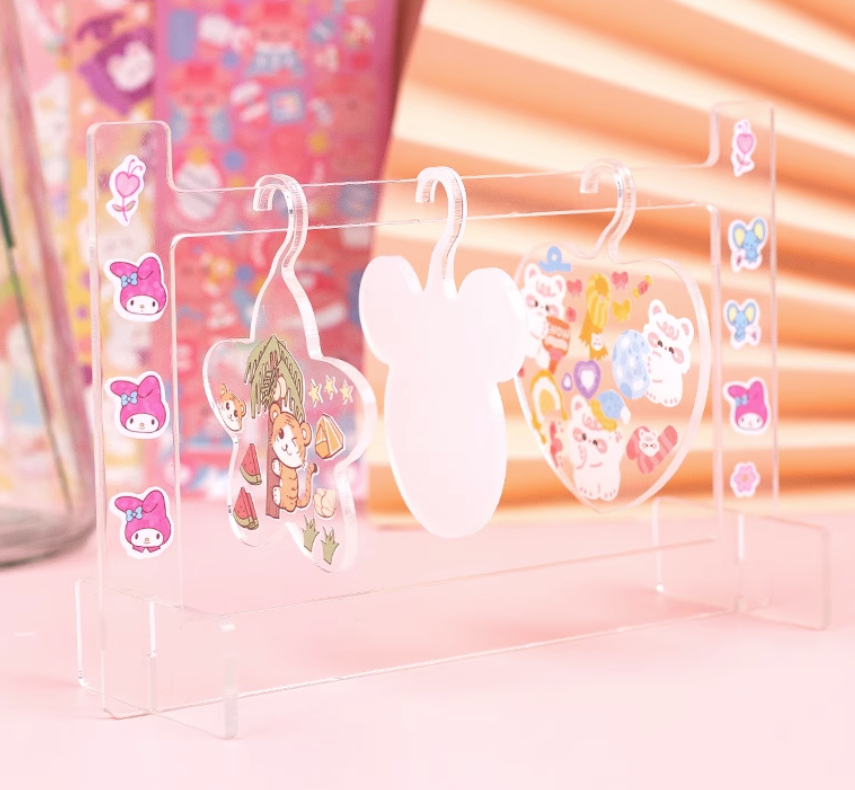 亚克力咕卡衣架（5件套）