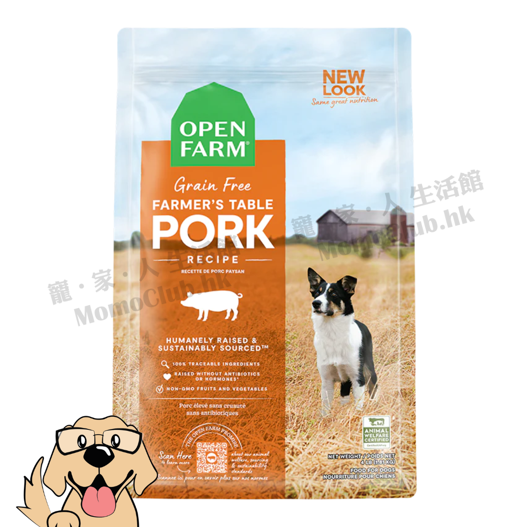 Open Farm - Farmer’s Table Pork Dry Dog Food