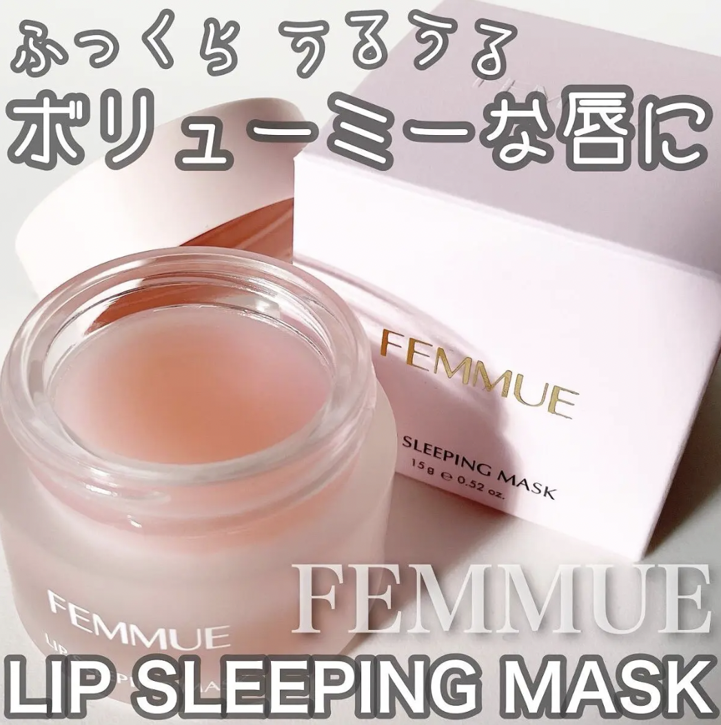 日本FEMMUE LIP SLEEPING MASK保濕睡眠唇膜