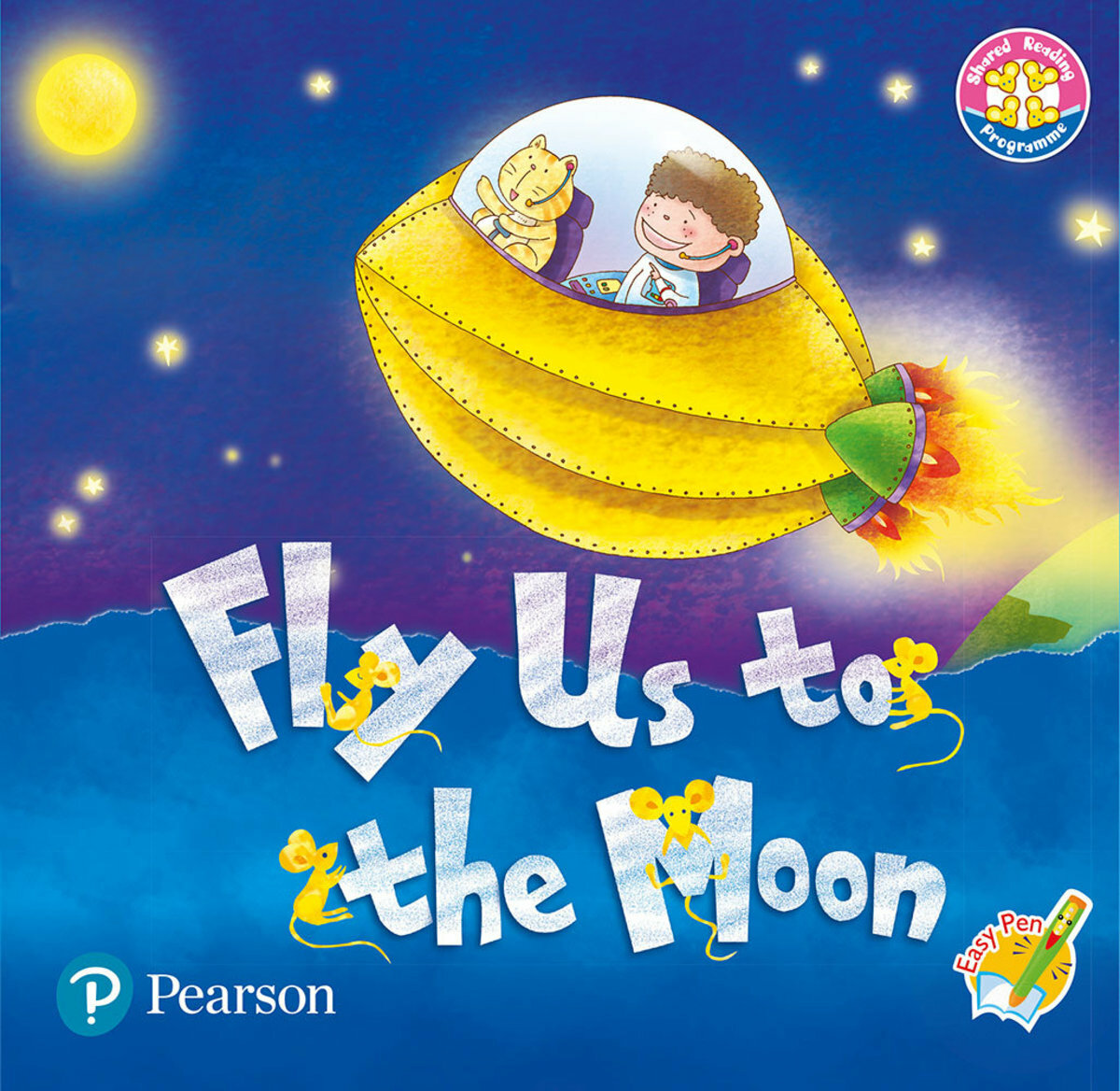 SRP(4mice) : Fly Us To The Moon Talking Ver (K3)(Pearson Longman 培生朗文)