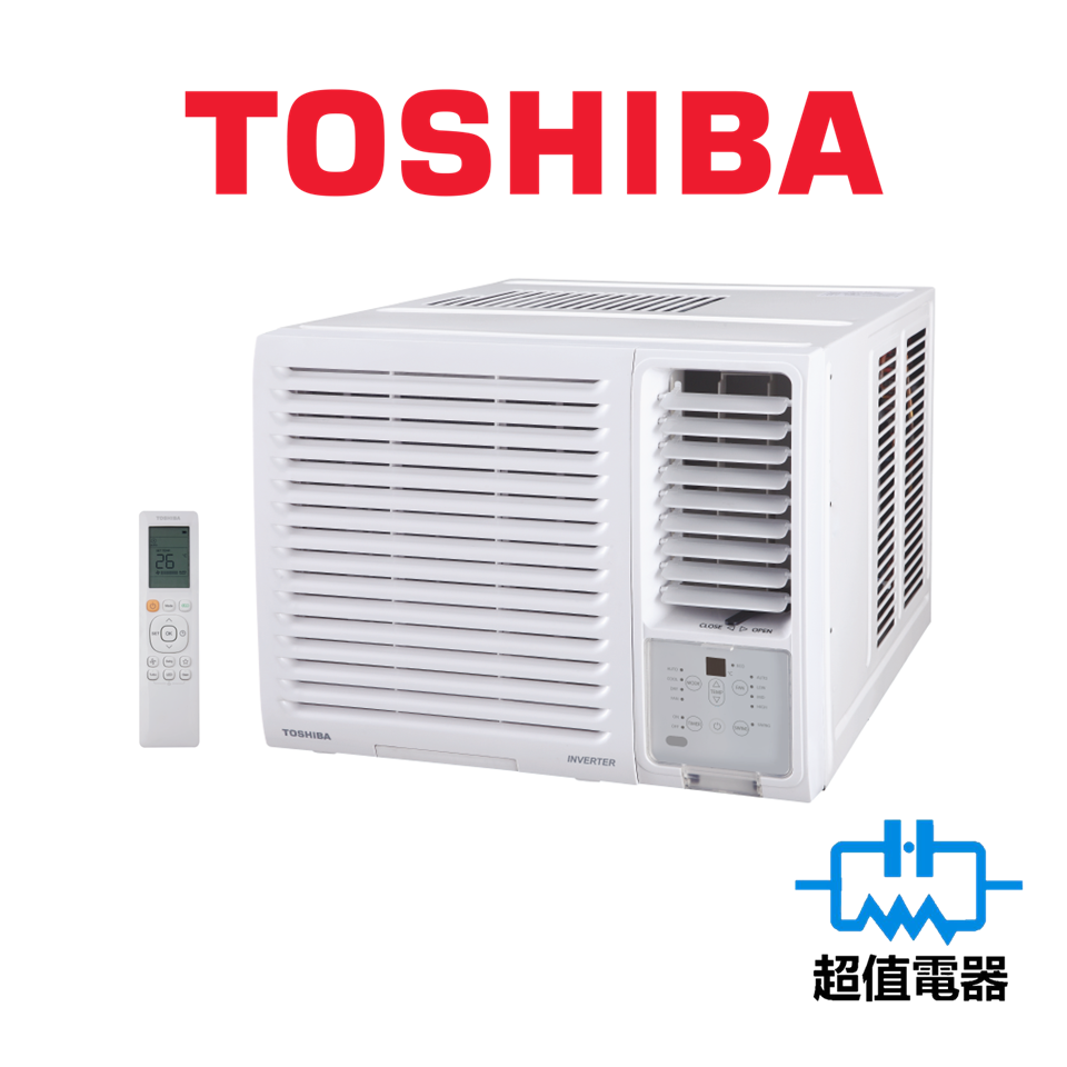 TOSHIBA 東芝 RAC09G3CVRGRHK 1匹 變頻遙控窗口式冷氣機