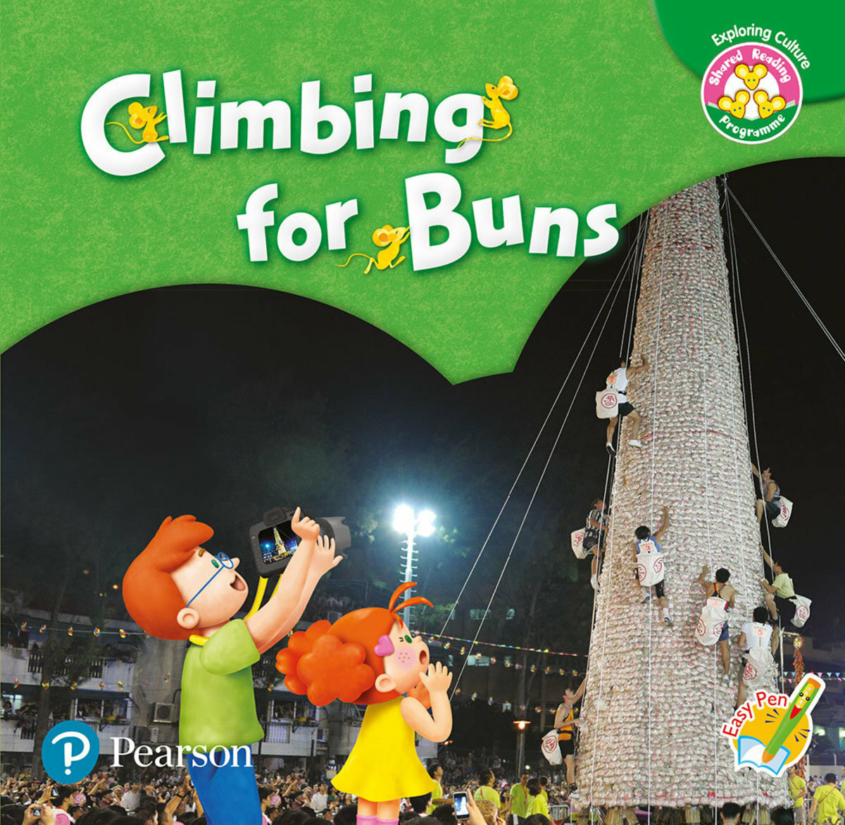 SRP 3 Mice Talking Bk 6 Climbing For Buns (K2)(Pearson Longman 培生朗文)