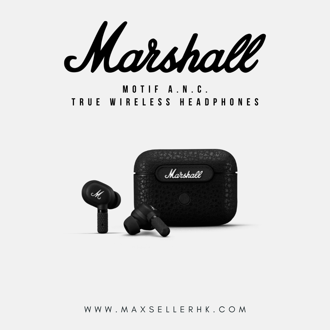 現貨｜原裝行貨一年保養｜MARSHALL|第二代 MARSHALL Motif ANC 主動降噪真無線藍牙耳機