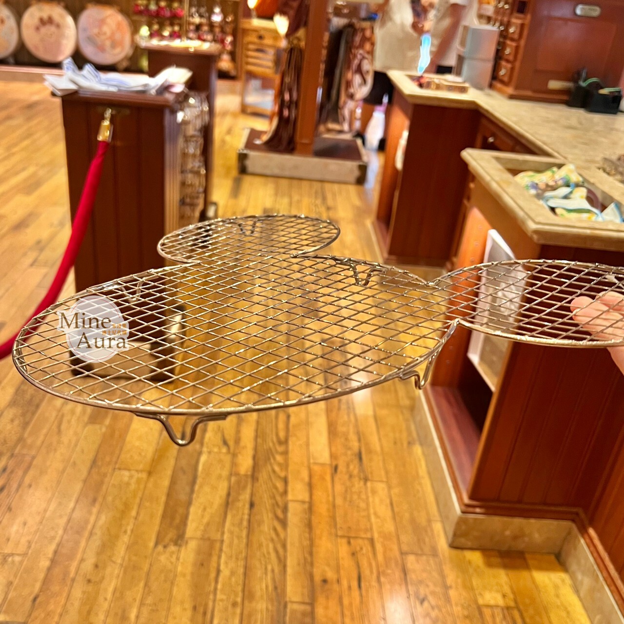 米奇 Mickey 米奇頭造型 鐵網 冷卻架 網架 烘焙用品-香港迪士尼樂園