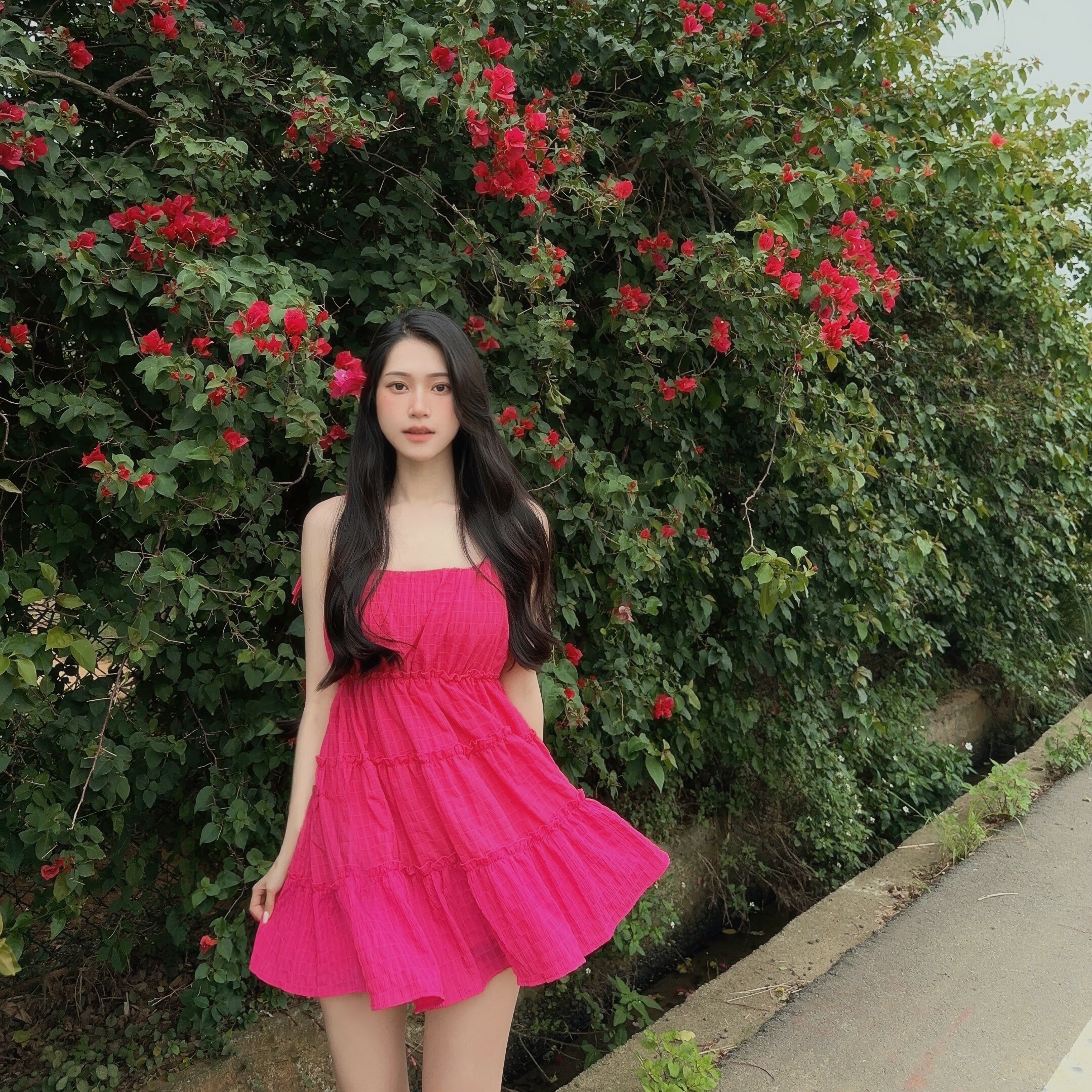 𝐂𝐡𝐢𝐞𝐬𝐭𝐮𝐝𝐢𝐨訂製·度假甜美蛋糕裙/桃色