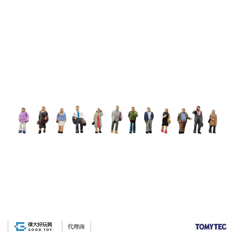 TOMYTEC 328179 人間 116-2 步行的人2
