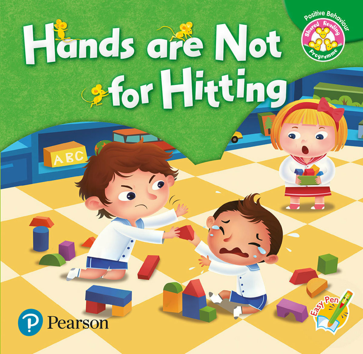 SRP 3 Mice Talking Bk 2 Hands Are Not For Hitting (K2)(Pearson Longman 培生朗文)