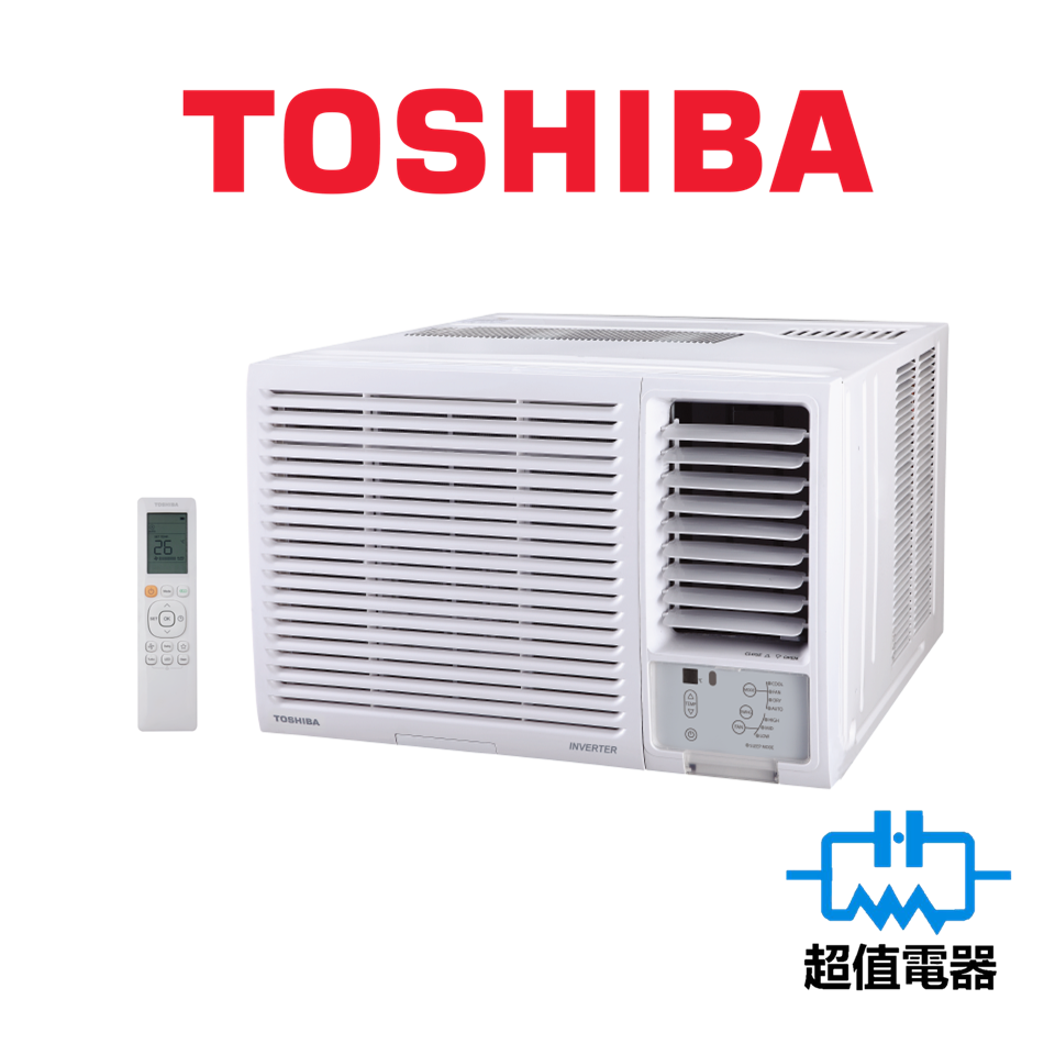 TOSHIBA 東芝 RAC18G3CVRGRHK 2匹 變頻遙控窗口式冷氣機