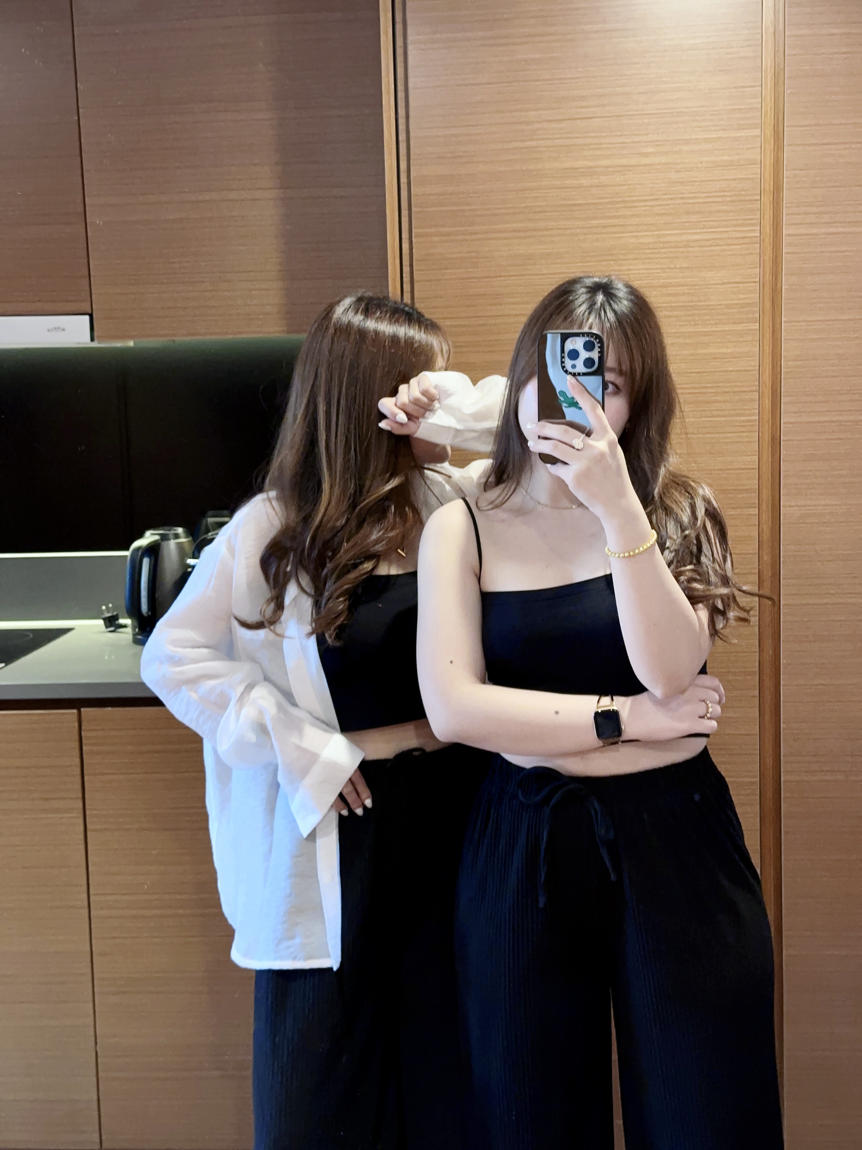 基礎顯瘦款！萬能吊帶背心 (黑色)