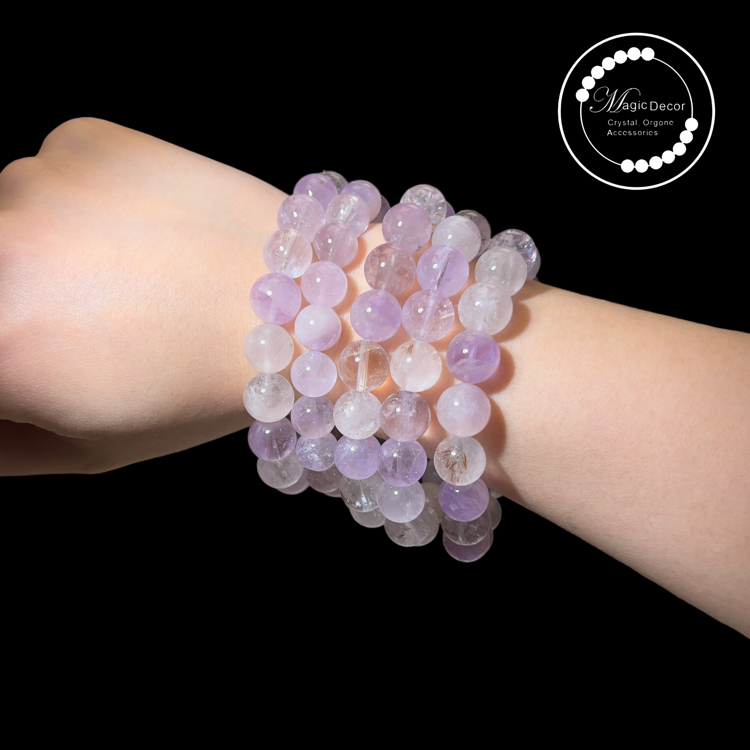 240115-d31 11mm+仙女金牙紫極手串