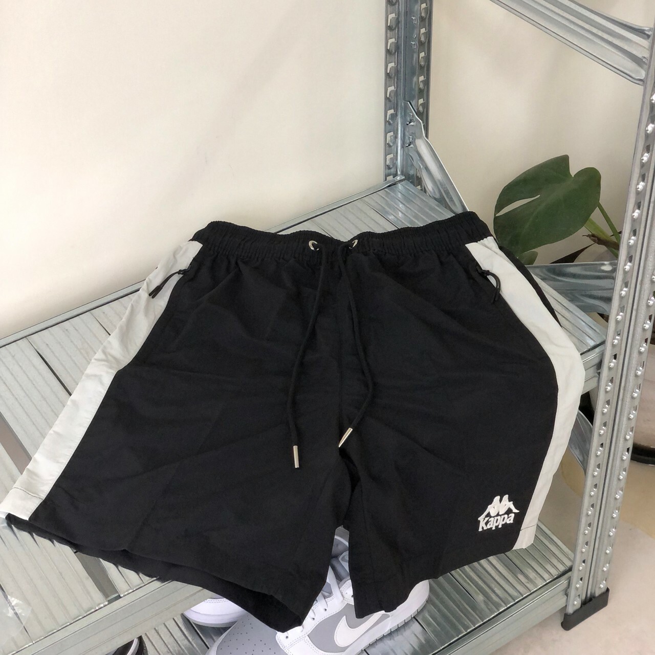 Kappa 運動短褲 休閒褲 黑短褲 371Q3JW